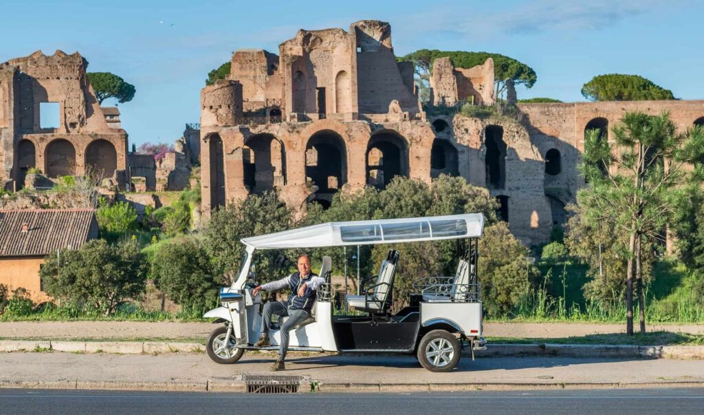 Private 3 Hour ETuk Tour of Rome ETuk Tours Rome