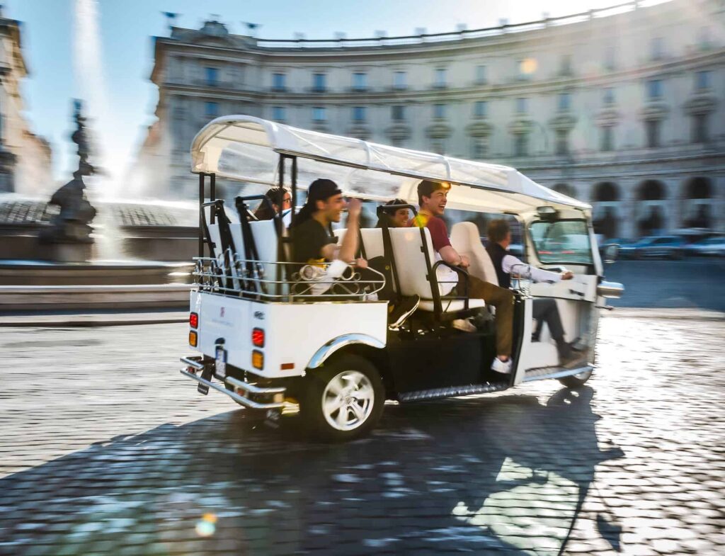 Private 3 Hour ETuk Tour of Rome ETuk Tours Rome