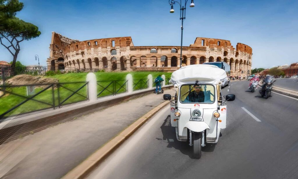 Private 3 Hour ETuk Tour of Rome ETuk Tours Rome
