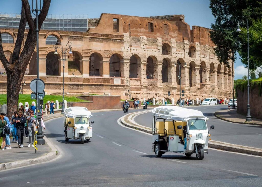 Private 3 Hour ETuk Tour of Rome ETuk Tours Rome