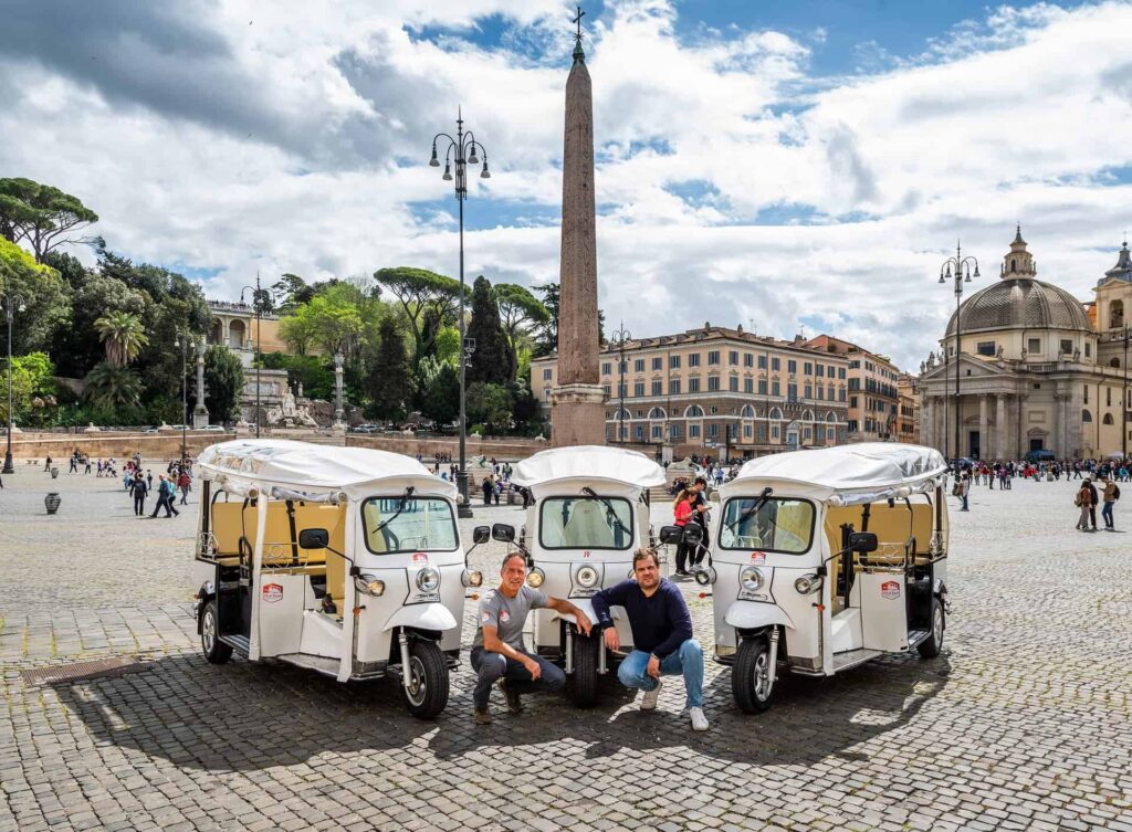 Private 3 Hour ETuk Tour of Rome ETuk Tours Rome