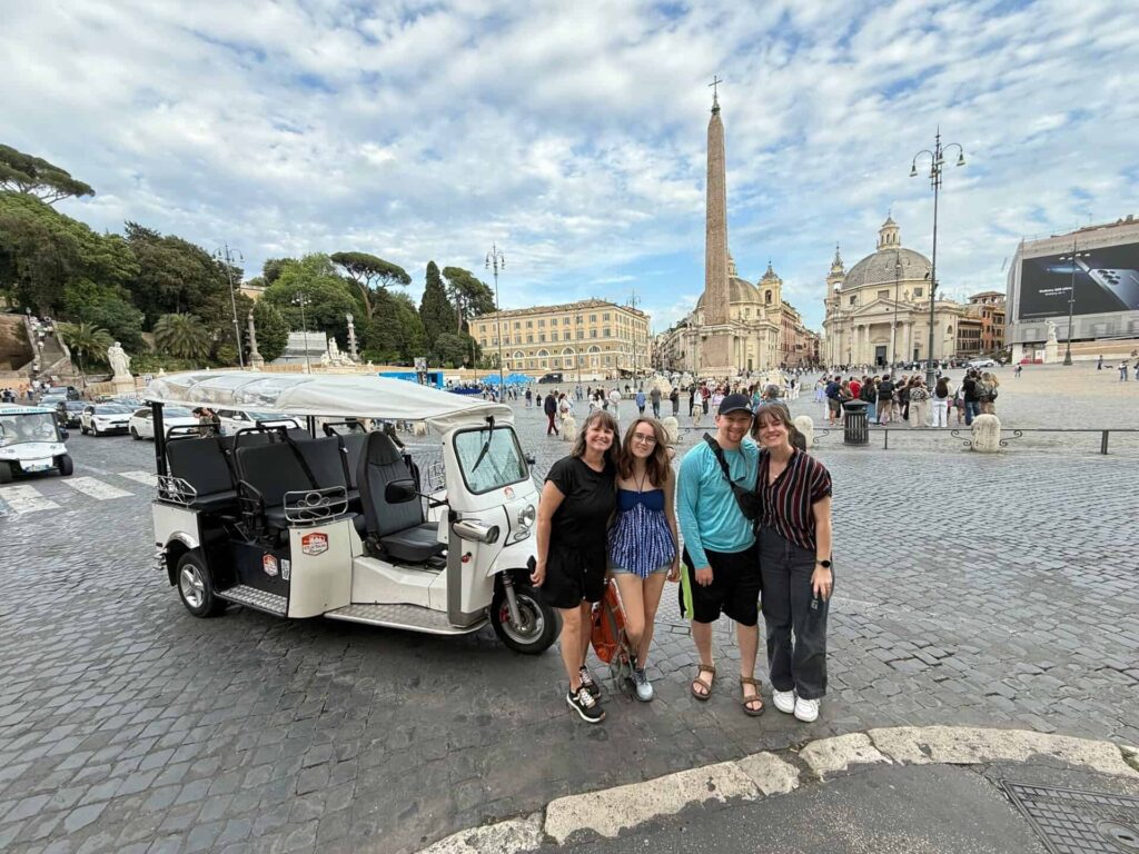 Private 2 Hour Evening Tour of Rome by ETuk ETuk Tours Rome
